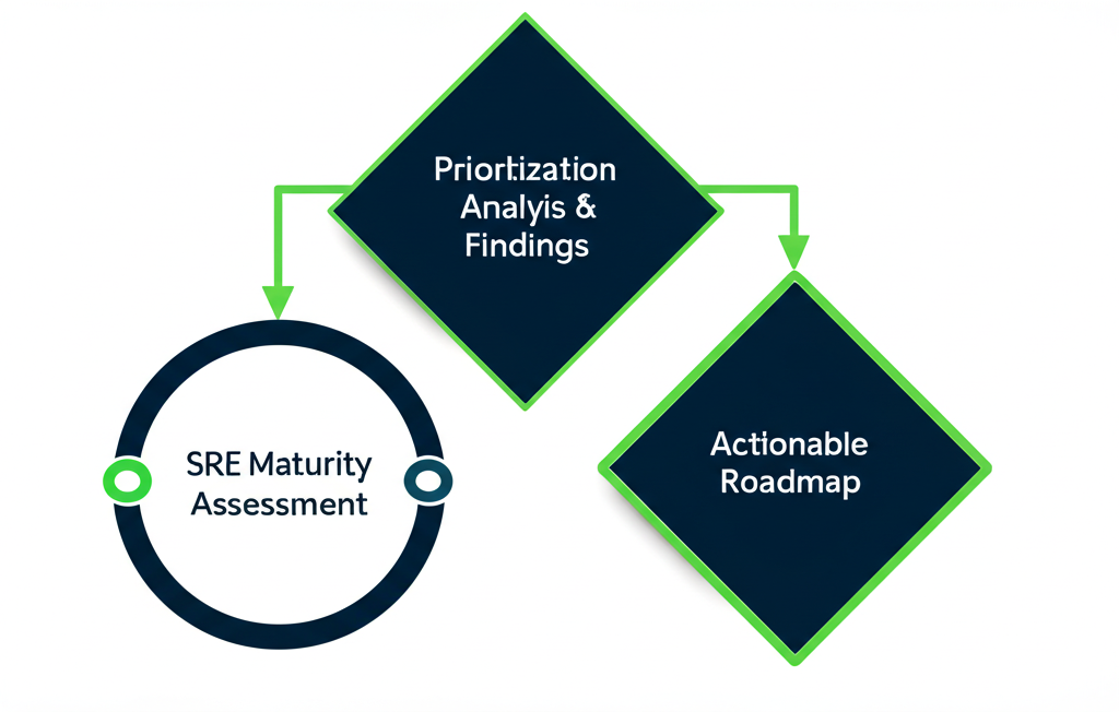 Assessment to roadmap visualization